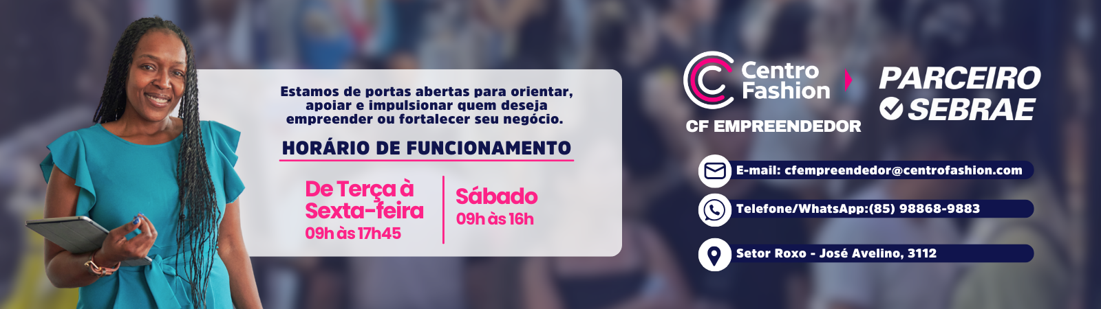 Venha para o Centro Fashion